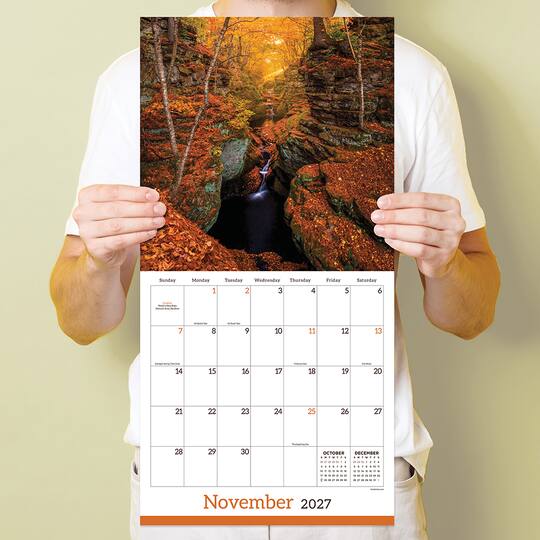 2027 Wisconsin Wall Calendar